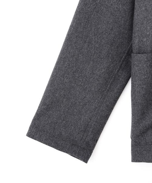 YLEVE(イレーヴ)の「YLEVE / SUPER120's WOOL FLANNEL JACKET(テーラードジャケット・メンズ・グレー/ネイビー・3/4)」の8枚目の写真