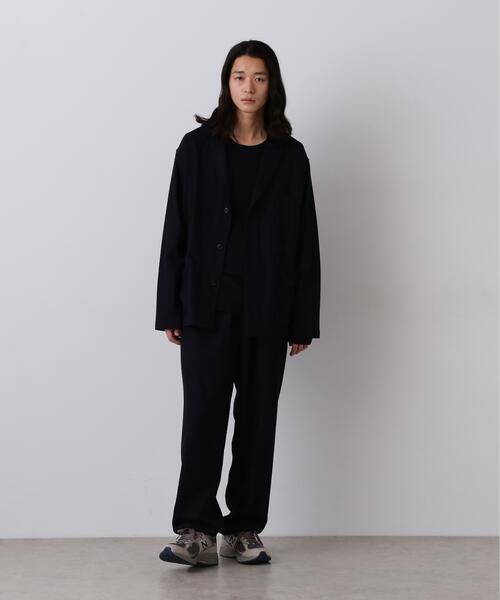 YLEVE(イレーヴ)の「YLEVE / SUPER120's WOOL FLANNEL JACKET(テーラードジャケット・メンズ・グレー/ネイビー・3/4)」の12枚目の写真