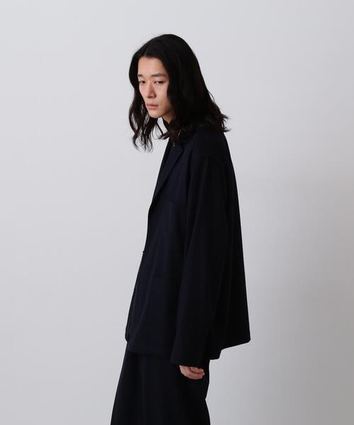 YLEVE(イレーヴ)の「YLEVE / SUPER120's WOOL FLANNEL JACKET(テーラードジャケット・メンズ・グレー/ネイビー・3/4)」の13枚目の写真