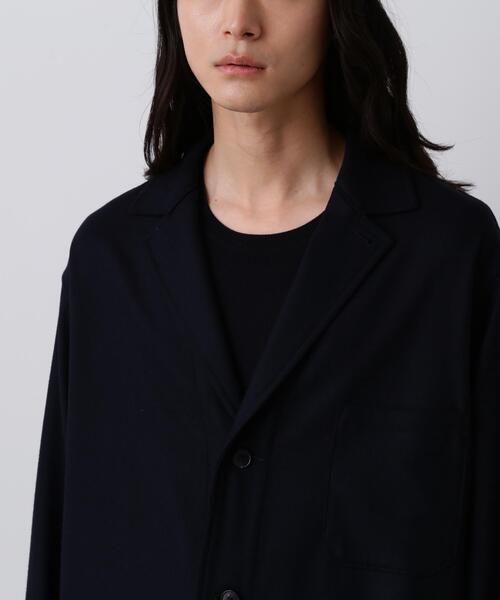 YLEVE(イレーヴ)の「YLEVE / SUPER120's WOOL FLANNEL JACKET(テーラードジャケット・メンズ・グレー/ネイビー・3/4)」の15枚目の写真