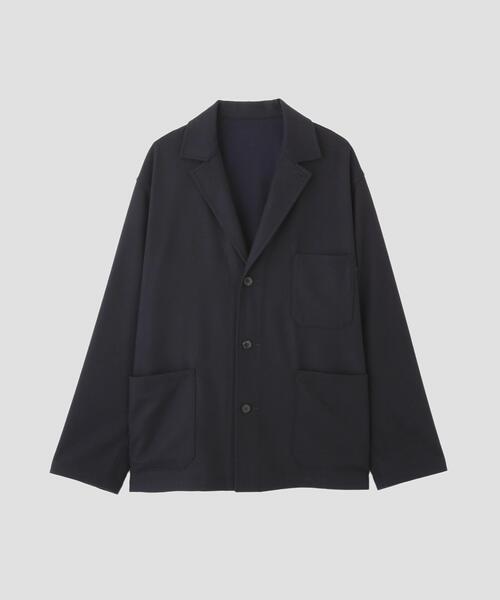 YLEVE(イレーヴ)の「YLEVE / SUPER120's WOOL FLANNEL JACKET(テーラードジャケット・メンズ・グレー/ネイビー・3/4)」の18枚目の写真