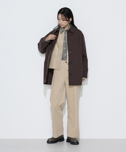 COMME CA Wardrobe(コムサワードローブ)の「【セットアップ対応】コットンコーデュロイ ブルゾン(ブルゾン・レディース・ベージュ/ピンク・FREE)」の9枚目の写真
