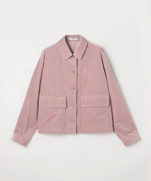 COMME CA Wardrobe(コムサワードローブ)の「【セットアップ対応】コットンコーデュロイ ブルゾン(ブルゾン・レディース・ベージュ/ピンク・FREE)」の17枚目の写真