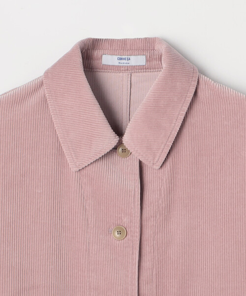 COMME CA Wardrobe(コムサワードローブ)の「【セットアップ対応】コットンコーデュロイ ブルゾン(ブルゾン・レディース・ベージュ/ピンク・FREE)」の20枚目の写真