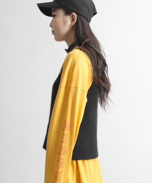 WEGO(ウィゴー)の「DISPARK/アンゴラキャミソール(キャミソール・レディース・ブラック/ピンク/グリーン・FREE)」の4枚目の写真