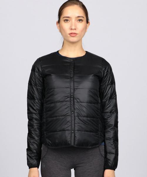 DESCENTE ALLTERRAIN(デサント オルテライン)の「DESCENTE ALLTERRAIN(デサント オルテライン) H.C.S DOWN L/S SHIRT(ダウンジャケット/コート・レディース・ブラック・MEDIUM/SMALL)」の3枚目の写真