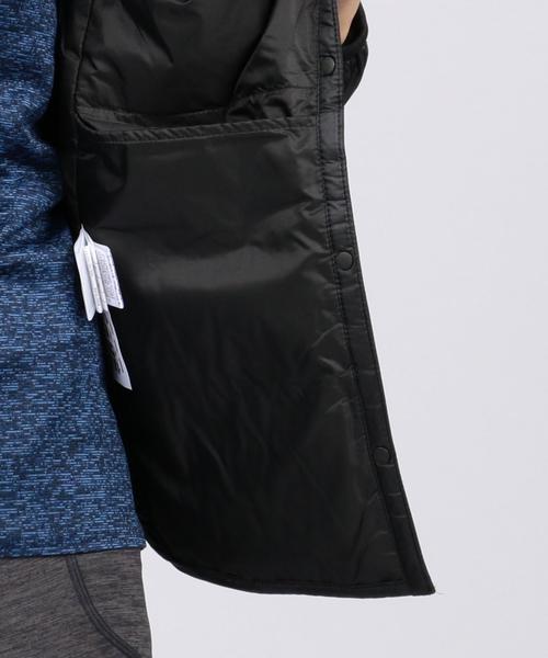 DESCENTE ALLTERRAIN(デサント オルテライン)の「DESCENTE ALLTERRAIN(デサント オルテライン) H.C.S DOWN L/S SHIRT(ダウンジャケット/コート・レディース・ブラック・MEDIUM/SMALL)」の7枚目の写真