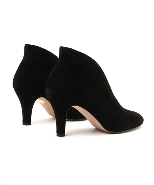 LUSSO MALENA(ルッソマレーナ)の「Vカットブーティー(ブーティ・レディース・ダークグレー/グレイッシュベージュ/ブラック・36/38/37/35)」の6枚目の写真