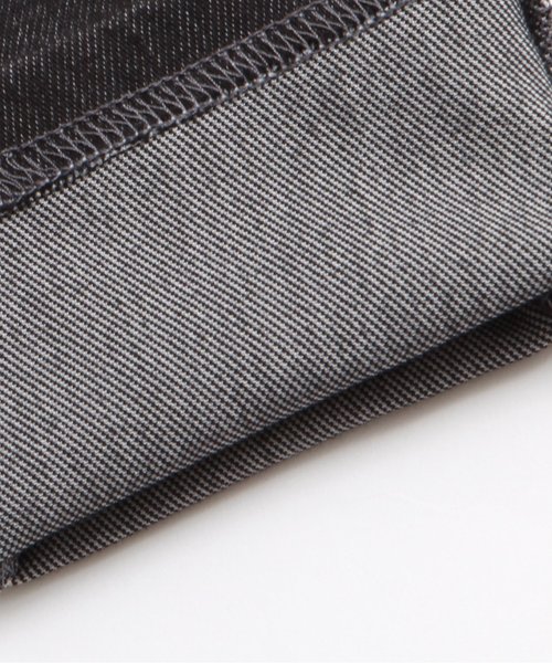 apres les cours(アプレレクール)の「デニムニットレギンス 9分丈(デニムパンツ・キッズ・サックスブルー/ブルー/チャコール・80/90/130/110/120/100)」の12枚目の写真