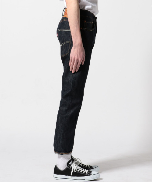 501(R) Skinny（ゴーマルイチスキニー）の「501(R) Skinny スキニージーンズ ダークインディゴブルー LONG DAY RIGID リジッド WHITE OAK セルビッジ/12.9oz（デニムパンツ・メンズ・ダークインディゴブルー・30inch/34inch/29inch/38inch/32inch/36inch/28inch/31inch/33inch/W32 L34/W31 L32/W28 L32/W34 L34/W33 L34/W30 L32/W29 L32）」の8枚目の写真