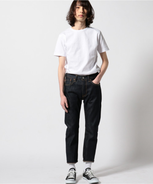 501(R) Skinny（ゴーマルイチスキニー）の「501(R) Skinny スキニージーンズ ダークインディゴブルー LONG DAY RIGID リジッド WHITE OAK セルビッジ/12.9oz（デニムパンツ・メンズ・ダークインディゴブルー・30inch/34inch/29inch/38inch/32inch/36inch/28inch/31inch/33inch/W32 L34/W31 L32/W28 L32/W34 L34/W33 L34/W30 L32/W29 L32）」の13枚目の写真