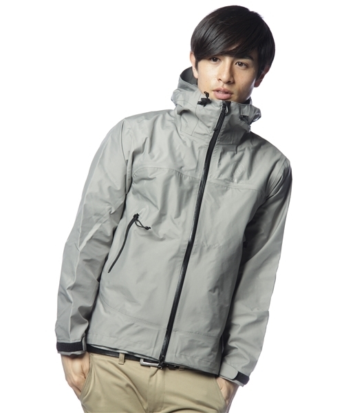 BEAUTY&YOUTH UNITED ARROWS（ビューティーアンドユースユナイテッドアローズ）の「BY ナイロン 3レイヤー アノラック ◆（マウンテンパーカー・メンズ・ライトグレー/ブラック/イエロー/ライトブルー・MEDIUM/LARGE/SMALL/X-LARGE）」の3枚目の写真