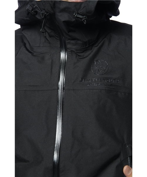 BEAUTY&YOUTH UNITED ARROWS（ビューティーアンドユースユナイテッドアローズ）の「BY ナイロン 3レイヤー アノラック ◆（マウンテンパーカー・メンズ・ライトグレー/ブラック/イエロー/ライトブルー・MEDIUM/LARGE/SMALL/X-LARGE）」の8枚目の写真