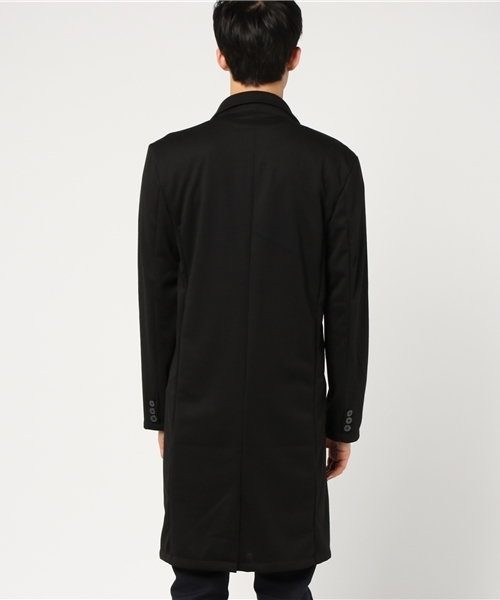 rovtski(ロフトスキー)の「rovtski 【スプリングコート】TRポンチチェスターコート/3C16121201(チェスターコート・メンズ・ブラック/ネイビー/杢グレー・MEDIUM/LARGE)」の6枚目の写真