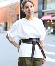 LEPSIM | CFソデロールBIGTSS　746774(Tシャツ/カットソー)