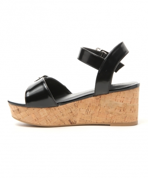 LEPSIM（レプシィム）の「コルクウエッジサンダル 749381（サンダル・レディース・ブラック/ホワイト系その他/ベージュ/シルバー・LARGE/SMALL/MEDIUM）」の10枚目の写真