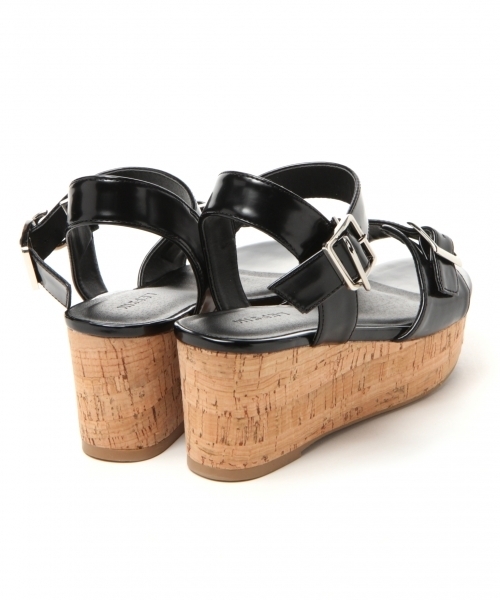 LEPSIM（レプシィム）の「コルクウエッジサンダル 749381（サンダル・レディース・ブラック/ホワイト系その他/ベージュ/シルバー・LARGE/SMALL/MEDIUM）」の12枚目の写真