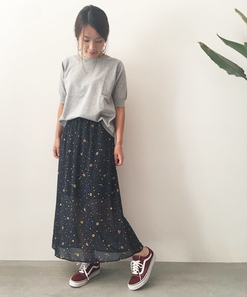 Banner Barrett(バナーバレット)の「T/R KNIT PULLOVER(ニット/セーター・レディース・ブラック/グリーン/ボルドー/グレー・38)」の15枚目の写真