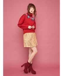 merry jenny | ミックスカラーツイードスカート(スカート)