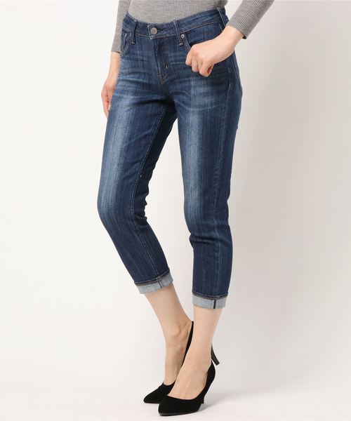 AMERICAN HOLIC（アメリカンホリック）の「テーパードデニム（デニムパンツ・レディース・インディゴブルー/ワンウォッシュ・L/M/S/XS/XXS）」の20枚目の写真