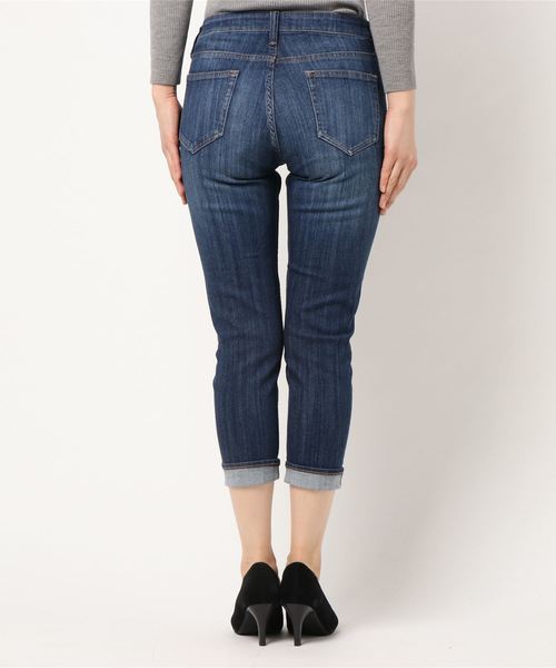 AMERICAN HOLIC（アメリカンホリック）の「テーパードデニム（デニムパンツ・レディース・インディゴブルー/ワンウォッシュ・L/M/S/XS/XXS）」の18枚目の写真