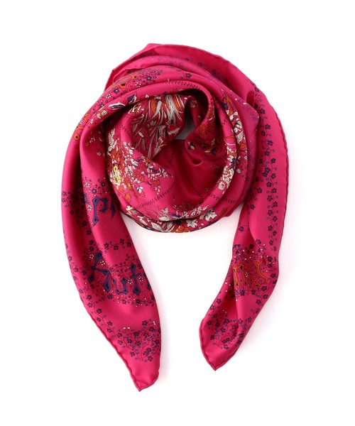 されたデザ manipuri ストライプデパートメントPayPayモール店 - 通販 愛用 美品 マニプリ seasonal flower バンダナ/スカーフ