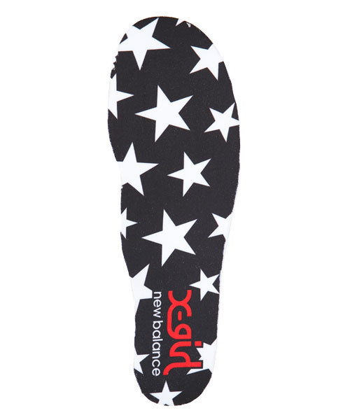 X-girl（エックスガール）の「X-girl×New Balance ML574（スニーカー・レディース・ブラック・23cm/23.5cm/24cm/24.5cm/25cm/26.5cm/27cm/27.5cm）」の4枚目の写真