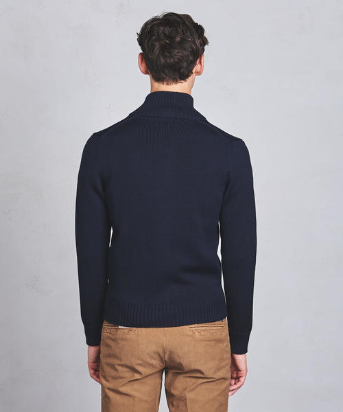 ZANONE（ザノーネ）の「＜ZANONE（ザノーネ）＞ CHIOTO ◆（ニット/セーター・メンズ・ベージュ/ネイビー/ライトブルー/ホワイト・46/44/50/48）」の9枚目の写真