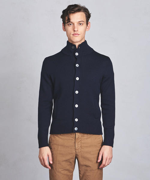 ZANONE（ザノーネ）の「＜ZANONE（ザノーネ）＞ CHIOTO ◆（ニット/セーター・メンズ・ベージュ/ネイビー/ライトブルー/ホワイト・46/44/50/48）」の10枚目の写真