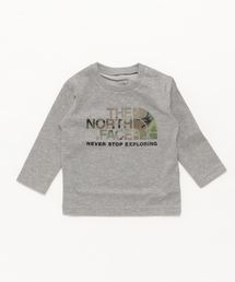 THE NORTH FACE | ザ・ノース・フェイス キッズ ロゴTシャツ / ロングスリーブカモロゴティー(Tシャツ/カットソー)