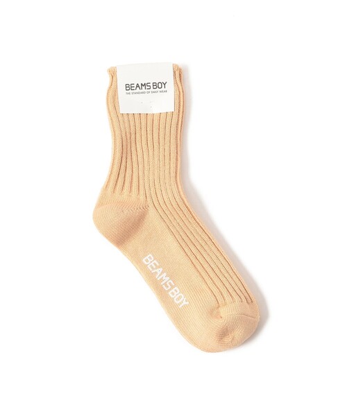 BEAMS BOY(ビームスボーイ)の「1/2ソリッド リブ ソックス(ソックス/靴下・レディース・ワイン/ネイビー/ブラック/チャコールグレー/ホワイト/ピンク/イエロー/ブルー/オリーブ/ナチュラル/グレー/レッド/レッド系その他/ミント/ダークグリーン/その他1/パープル/インディゴブルー/グリーン/ライトピンク/ブルー系その他3/レッド系その他3/イエロー系その他/サックスブルー/ブラウン系その他4/レッド系その他4/ロイヤルブルー/レッド系その他6/ブルー系その他2/オレンジ/グリーン系その他/ライトブルー/イエロー系その他5/グリーン系その他4/パープル系その他7/グリーン系その他2/パープル系その他6/グリーン系その他5/オレンジ系その他5/ブルー系その他4/ケリーグリーン/ブルー系その他/ラベンダー/レッド系その他5/イエロー系その他4/パープル系その他5/オレンジ系その他6/ブラウン/グリーン系その他3/ホワイト系その他5/ベージュ/バイオレット・ONE SIZE)」の9枚目の写真