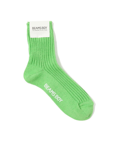 BEAMS BOY(ビームスボーイ)の「1/2ソリッド リブ ソックス(ソックス/靴下・レディース・ワイン/ネイビー/ブラック/チャコールグレー/ホワイト/ピンク/イエロー/ブルー/オリーブ/ナチュラル/グレー/レッド/レッド系その他/ミント/ダークグリーン/その他1/パープル/インディゴブルー/グリーン/ライトピンク/ブルー系その他3/レッド系その他3/イエロー系その他/サックスブルー/ブラウン系その他4/レッド系その他4/ロイヤルブルー/レッド系その他6/ブルー系その他2/オレンジ/グリーン系その他/ライトブルー/イエロー系その他5/グリーン系その他4/パープル系その他7/グリーン系その他2/パープル系その他6/グリーン系その他5/オレンジ系その他5/ブルー系その他4/ケリーグリーン/ブルー系その他/ラベンダー/レッド系その他5/イエロー系その他4/パープル系その他5/オレンジ系その他6/ブラウン/グリーン系その他3/ホワイト系その他5/ベージュ/バイオレット・ONE SIZE)」の16枚目の写真