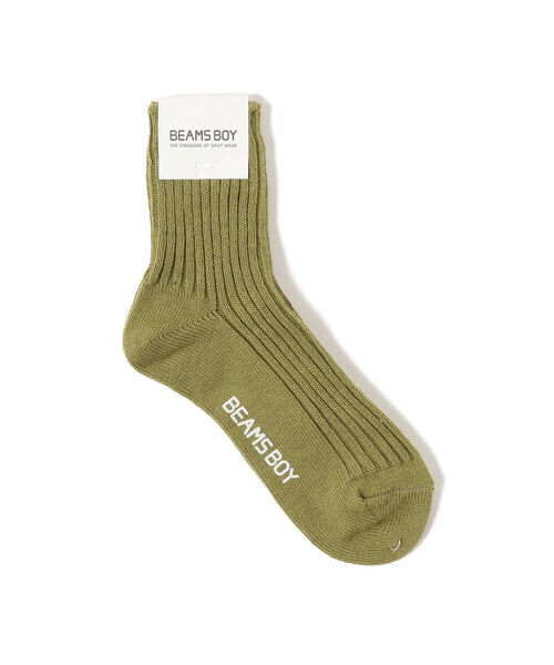 BEAMS BOY(ビームスボーイ)の「1/2ソリッド リブ ソックス(ソックス/靴下・レディース・ワイン/ネイビー/ブラック/チャコールグレー/ホワイト/ピンク/イエロー/ブルー/オリーブ/ナチュラル/グレー/レッド/レッド系その他/ミント/ダークグリーン/その他1/パープル/インディゴブルー/グリーン/ライトピンク/ブルー系その他3/レッド系その他3/イエロー系その他/サックスブルー/ブラウン系その他4/レッド系その他4/ロイヤルブルー/レッド系その他6/ブルー系その他2/オレンジ/グリーン系その他/ライトブルー/イエロー系その他5/グリーン系その他4/パープル系その他7/グリーン系その他2/パープル系その他6/グリーン系その他5/オレンジ系その他5/ブルー系その他4/ケリーグリーン/ブルー系その他/ラベンダー/レッド系その他5/イエロー系その他4/パープル系その他5/オレンジ系その他6/ブラウン/グリーン系その他3/ホワイト系その他5/ベージュ/バイオレット・ONE SIZE)」の18枚目の写真