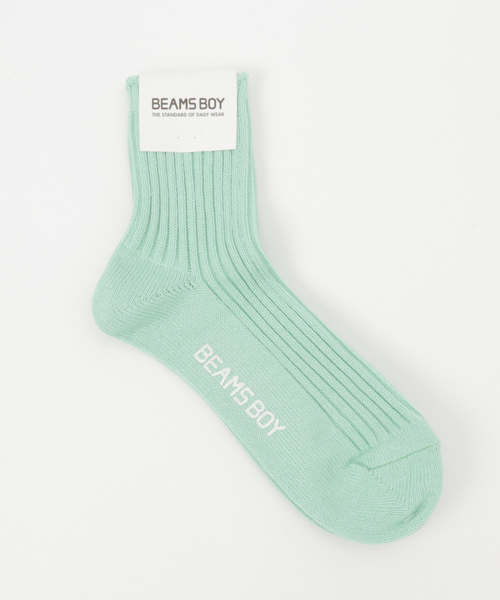 BEAMS BOY(ビームスボーイ)の「1/2ソリッド リブ ソックス(ソックス/靴下・レディース・ワイン/ネイビー/ブラック/チャコールグレー/ホワイト/ピンク/イエロー/ブルー/オリーブ/ナチュラル/グレー/レッド/レッド系その他/ミント/ダークグリーン/その他1/パープル/インディゴブルー/グリーン/ライトピンク/ブルー系その他3/レッド系その他3/イエロー系その他/サックスブルー/ブラウン系その他4/レッド系その他4/ロイヤルブルー/レッド系その他6/ブルー系その他2/オレンジ/グリーン系その他/ライトブルー/イエロー系その他5/グリーン系その他4/パープル系その他7/グリーン系その他2/パープル系その他6/グリーン系その他5/オレンジ系その他5/ブルー系その他4/ケリーグリーン/ブルー系その他/ラベンダー/レッド系その他5/イエロー系その他4/パープル系その他5/オレンジ系その他6/ブラウン/グリーン系その他3/ホワイト系その他5/ベージュ/バイオレット・ONE SIZE)」の13枚目の写真
