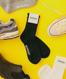 BEAMS BOY | BEAMS BOY / 1/2ソリッド リブソックス(ソックス/靴下)