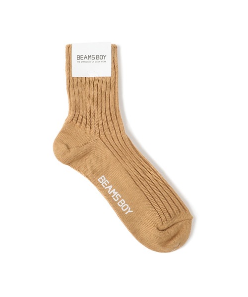 BEAMS BOY(ビームスボーイ)の「1/2ソリッド リブ ソックス(ソックス/靴下・レディース・ワイン/ネイビー/ブラック/チャコールグレー/ホワイト/ピンク/イエロー/ブルー/オリーブ/ナチュラル/グレー/レッド/レッド系その他/ミント/ダークグリーン/その他1/パープル/インディゴブルー/グリーン/ライトピンク/ブルー系その他3/レッド系その他3/イエロー系その他/サックスブルー/ブラウン系その他4/レッド系その他4/ロイヤルブルー/レッド系その他6/ブルー系その他2/オレンジ/グリーン系その他/ライトブルー/イエロー系その他5/グリーン系その他4/パープル系その他7/グリーン系その他2/パープル系その他6/グリーン系その他5/オレンジ系その他5/ブルー系その他4/ケリーグリーン/ブルー系その他/ラベンダー/レッド系その他5/イエロー系その他4/パープル系その他5/オレンジ系その他6/ブラウン/グリーン系その他3/ホワイト系その他5/ベージュ/バイオレット・ONE SIZE)」の8枚目の写真