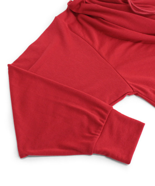 RNA（アールエヌエー）の「M1039 ワイドパーカー（パーカー・レディース・ブラウン/レッド/ブラック・MEDIUM）」の10枚目の写真