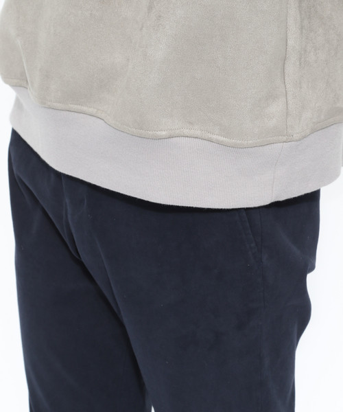 LAKOLE(ラコレ)の「フェイクスエードプルオーバー / LAKOLE(Tシャツ/カットソー・メンズ・ブラック/グレー/ピンク/サンドグレー/キャメル/オリーブ・MEDIUM/LARGE)」の15枚目の写真