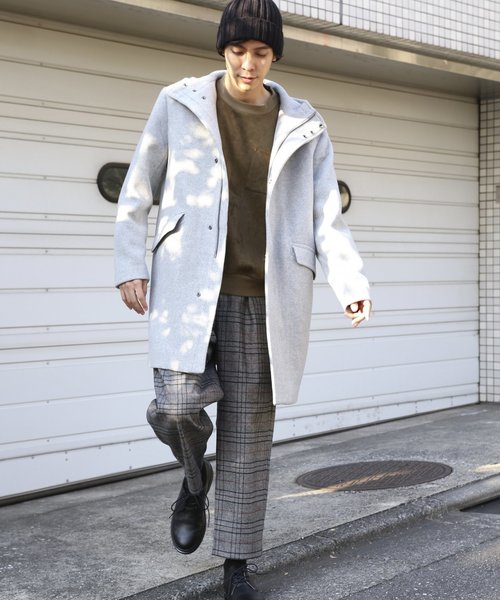 LAKOLE(ラコレ)の「フェイクスエードプルオーバー / LAKOLE(Tシャツ/カットソー・メンズ・ブラック/グレー/ピンク/サンドグレー/キャメル/オリーブ・MEDIUM/LARGE)」の7枚目の写真