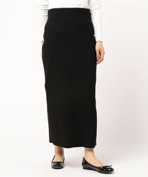 LOWRYS FARM | リブニットマキシスカート　818426(スカート)