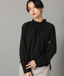 LOWRYS FARM | スタンドブラウス　819572(シャツ/ブラウス)