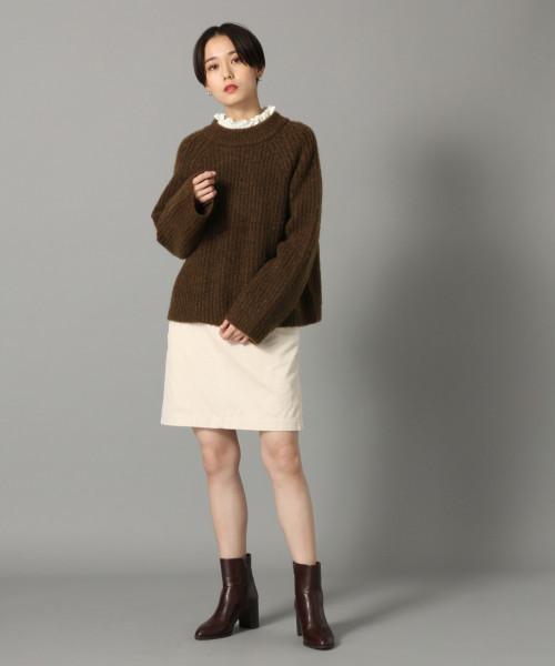 LOWRYS FARM（ローリーズファーム）の「スタンドブラウス　819572（シャツ/ブラウス・レディース・ブラック/ベージュ/オフホワイト・FREE）」の16枚目の写真