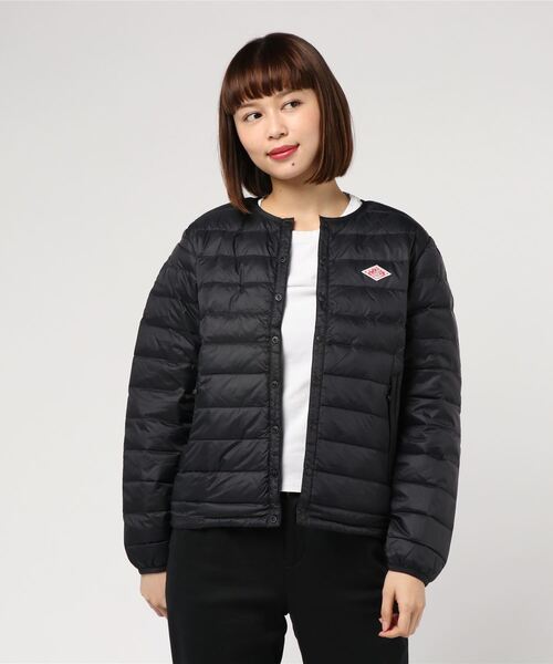 Danton ダントン レディース Crew Neck Inner Down Jacket インナーダウン ジャケット Jd 8748 Dea ダウンジャケット コート Danton ダントン のファッション通販 Zozotown