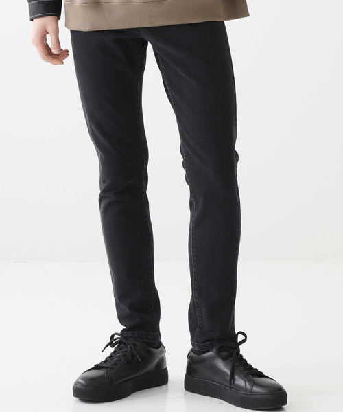 STUDIOUS（ステュディオス）の「【STUDIOUS】プレミアムKOJIMAデニム スキニー（デニムパンツ・メンズ・グレー/ブルー/ネイビー/サックスブルー/ブラック・1/2/3）」の16枚目の写真