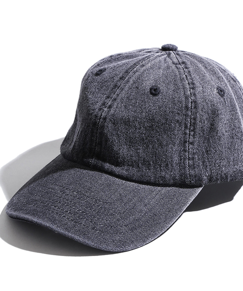 newhattan(ニューハッタン)の「WEGO/【WEB限定】newhattanデニムLOWキャップ(キャップ・メンズ・ダークインディゴブルー/ブラック系その他/ライトインディゴブルー・FREE)」の8枚目の写真