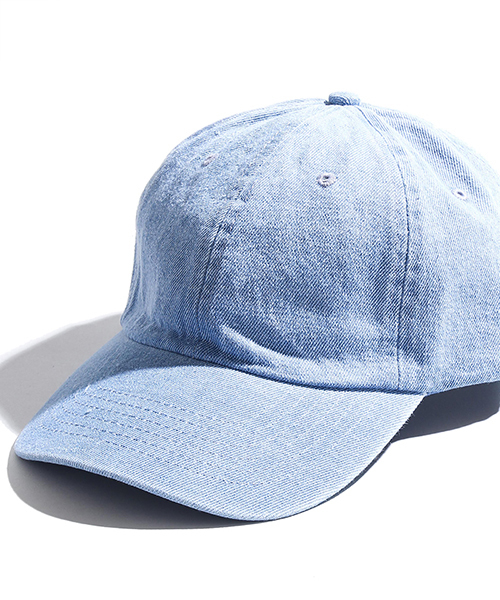 newhattan(ニューハッタン)の「WEGO/【WEB限定】newhattanデニムLOWキャップ(キャップ・メンズ・ダークインディゴブルー/ブラック系その他/ライトインディゴブルー・FREE)」の9枚目の写真