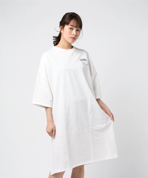 DING(ディング)の「DING/homies Teeワンピ-ス(ワンピース・レディース・ブラック/ホワイト・FREE)」の15枚目の写真