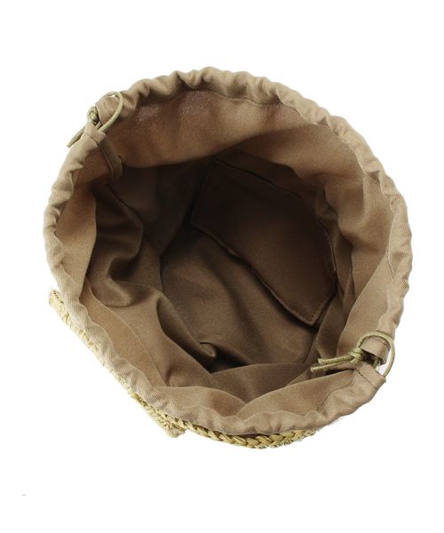 Ungrid(アングリッド)の「サークルハンドルミニカゴバッグ(かごバッグ・レディース・ベージュ/グリーン・FREE)」の11枚目の写真