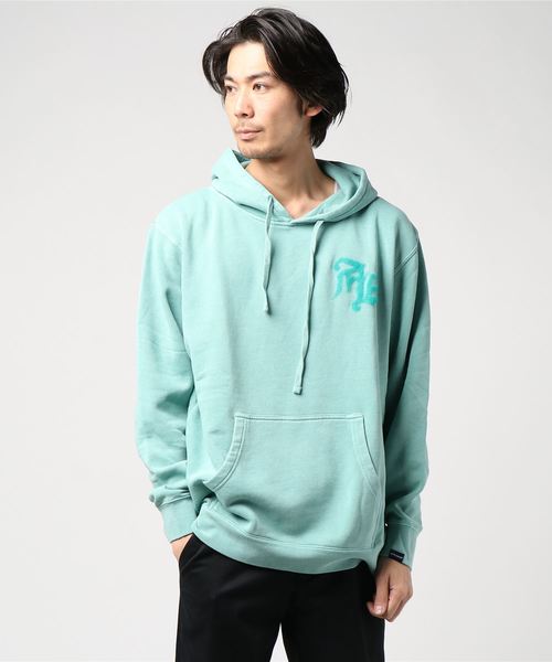 APPLEBUM（アップルバム）の「Needle Punch Pigment Sweat Parka（パーカー・メンズ・ブラック/イエロー/ブルー系その他・M/L/XL）」の20枚目の写真