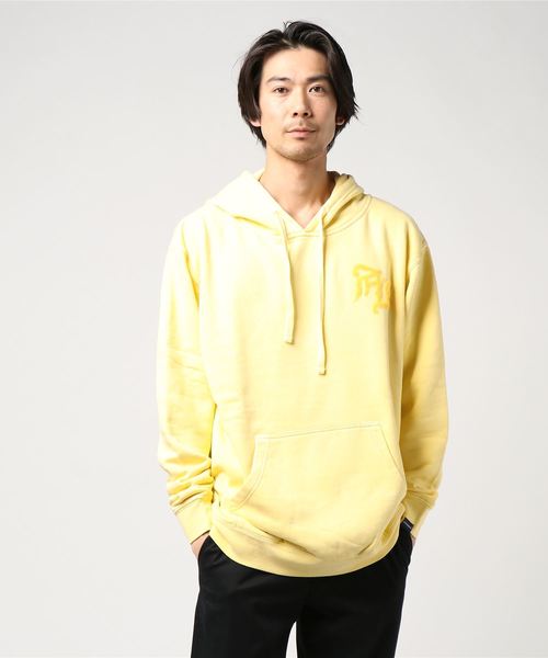 APPLEBUM（アップルバム）の「Needle Punch Pigment Sweat Parka（パーカー・メンズ・ブラック/イエロー/ブルー系その他・M/L/XL）」の21枚目の写真
